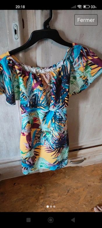 Belle robe exotique