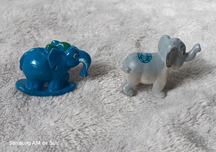 Lot de 2 figurine éléphant