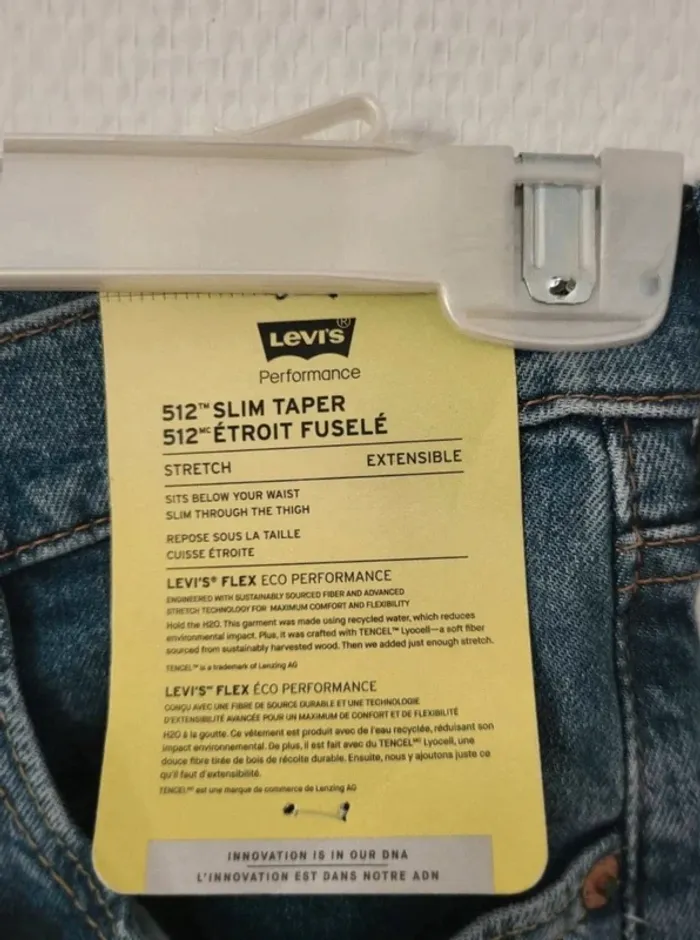 Jean levis Neuf 512 taille 38 - photo numéro 2