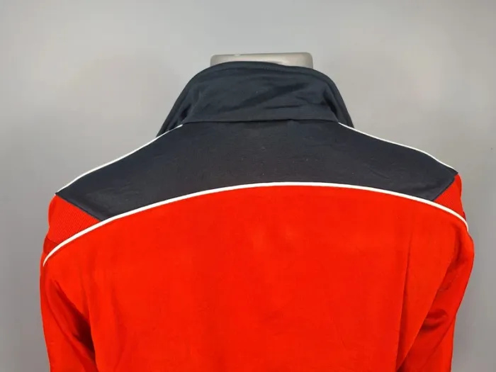veste légère / Track jacket adidas vintage - bleu foncé et rouge - année 2007 brodé (460) - photo numéro 10
