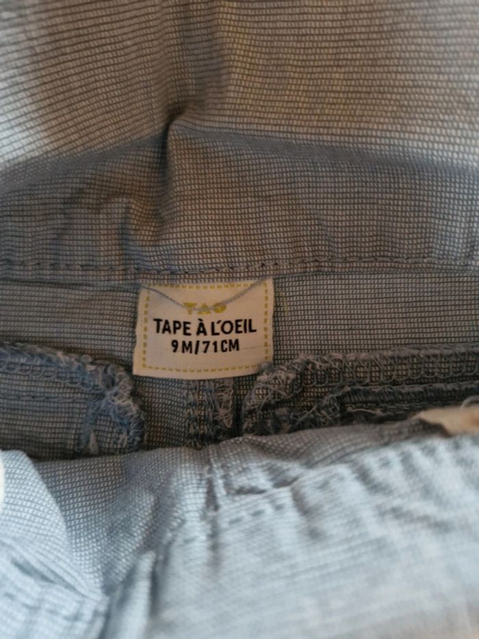 Salopette short 9 mois - photo numéro 2