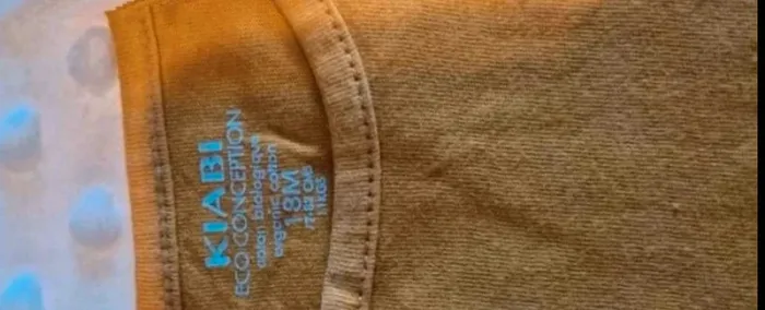 T-shirt manches longues moutarde - photo numéro 2