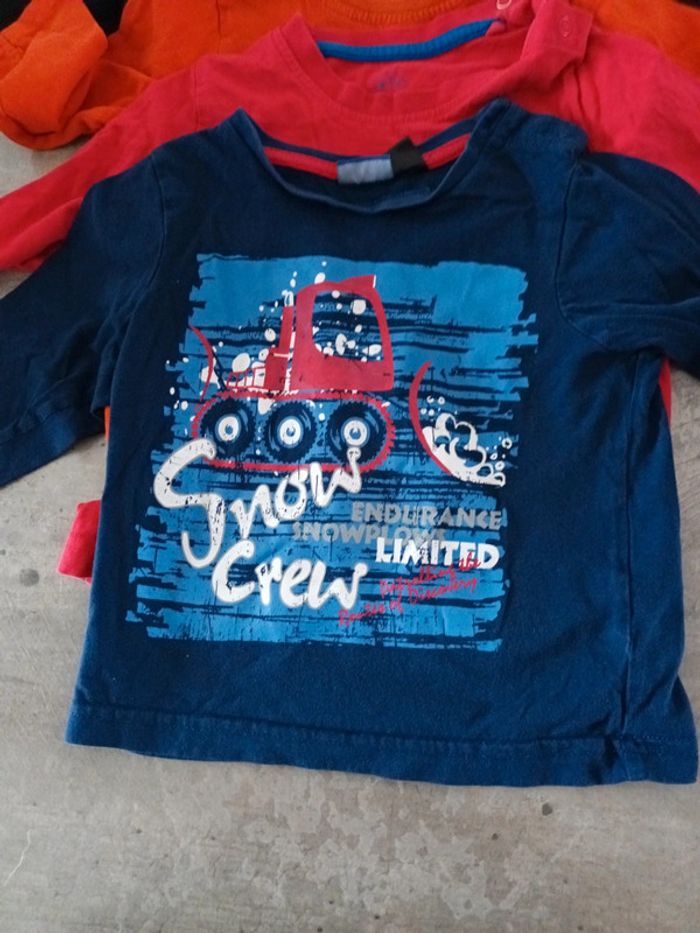 Lot tshirt manche longue - photo numéro 2