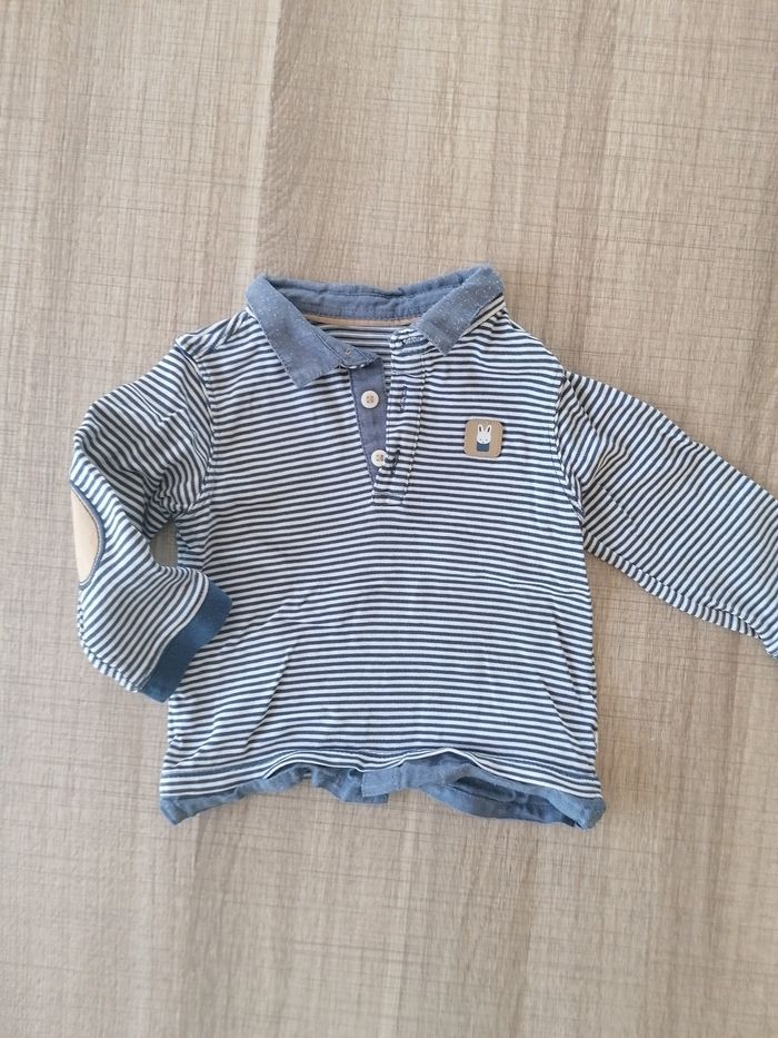 Polo manches longues