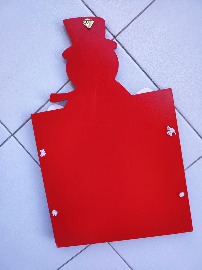 Cadre Bonhomme de neige pour p/photos - photo numéro 4