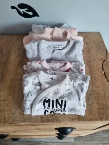 Lot de 5 pyjama chaud naissance