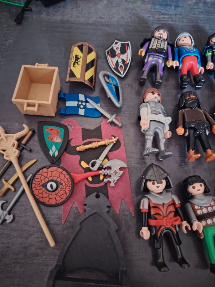 Gros lot playmobil chevaliers - photo numéro 5