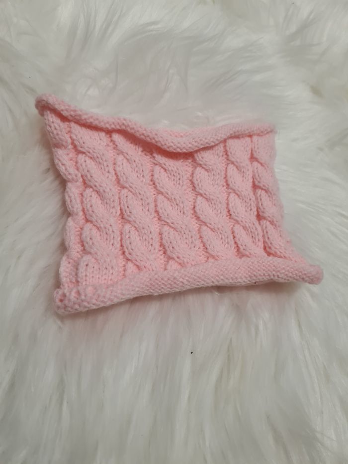 Tour de cou  rose - photo numéro 2