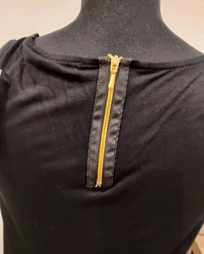 Robe tunique Promod neuve dorée et noire - photo numéro 4