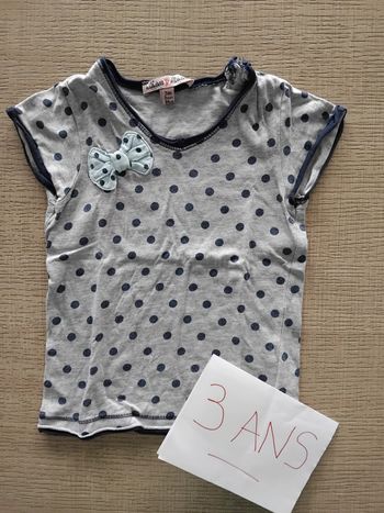 Tee shirt 3 ans
