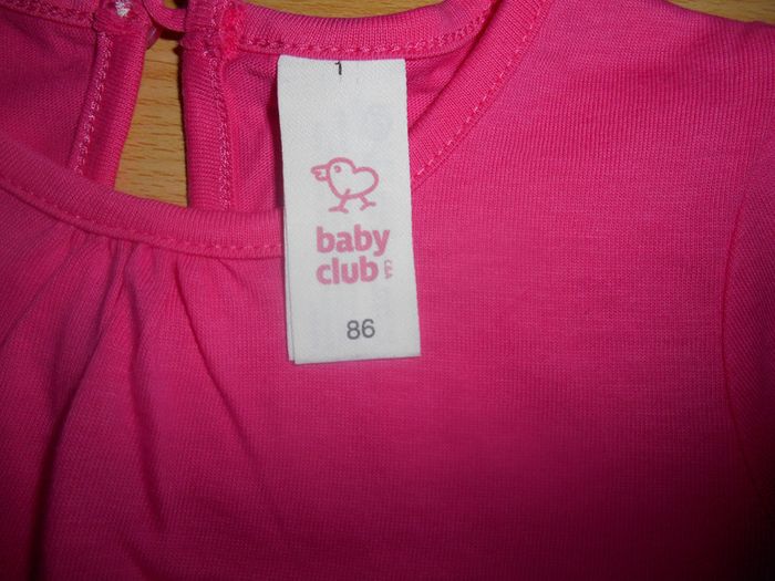 T-shirt fille manches courtes 18-24 mois Baby Club - photo numéro 2