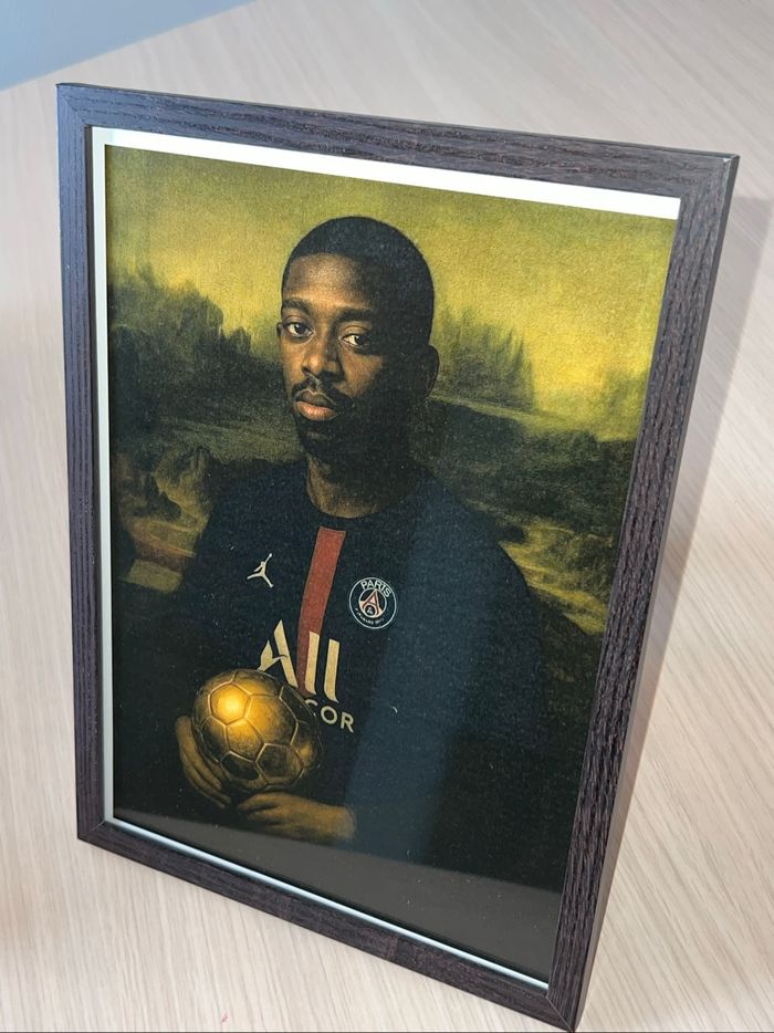Cadre Dembele ballon d’or - photo numéro 2