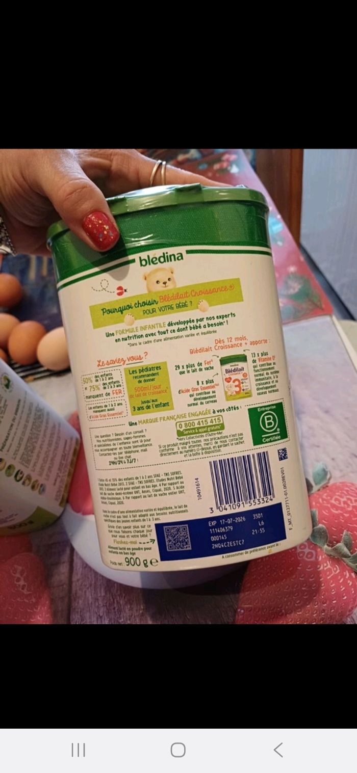 Lait troisième âge - photo numéro 3