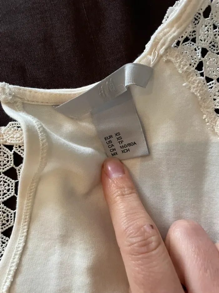 Haut beige H&M - photo numéro 4
