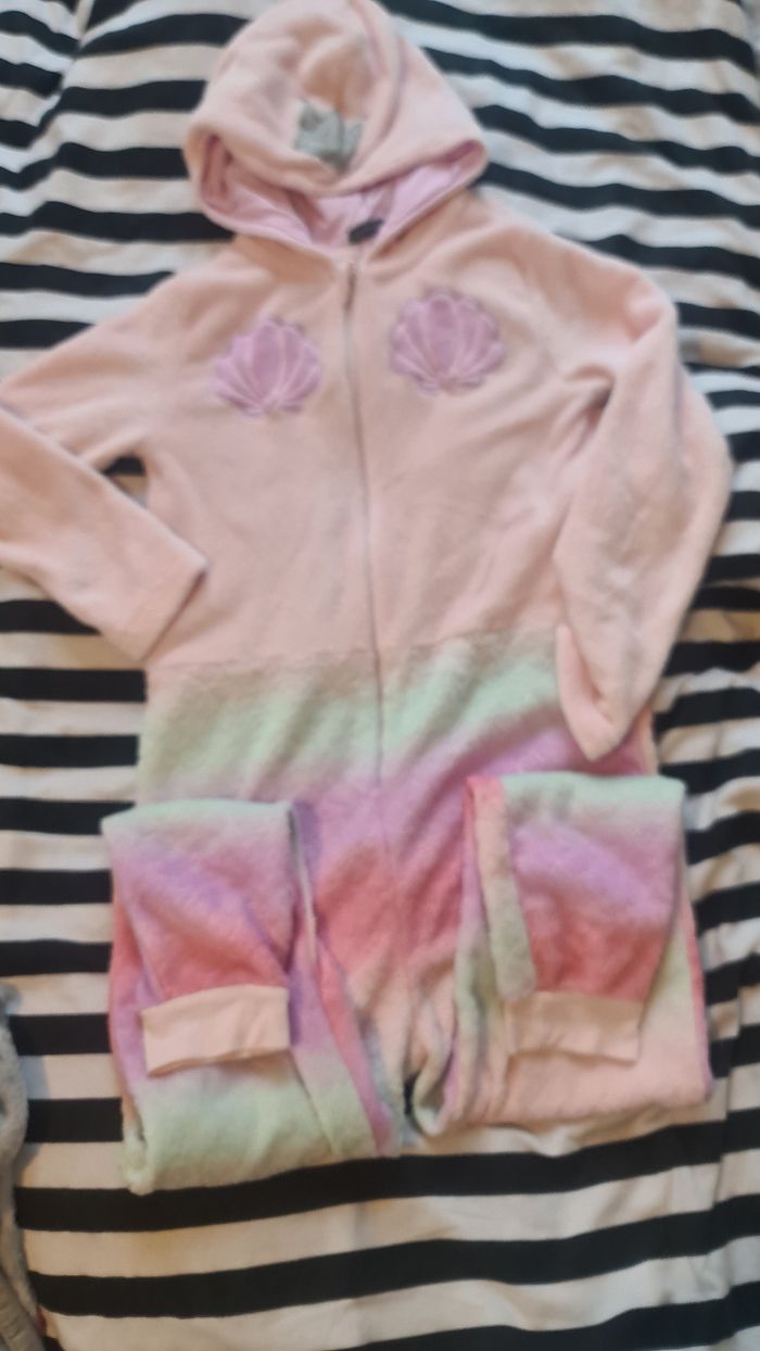 Lot 3 pyjamas  polaire fille taille 12 ans - photo numéro 3