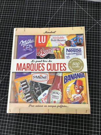 Livre cuisine marques cultes