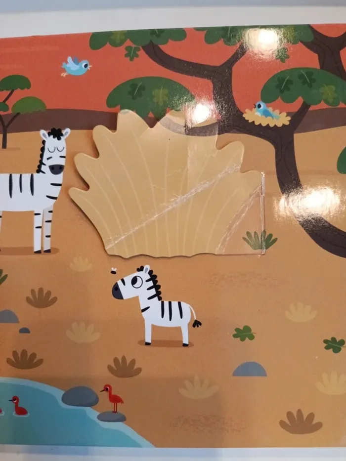 Livre sonore les animaux de la savane - photo numéro 12