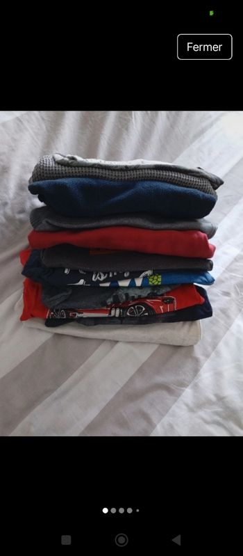 Lot vêtements chauds taille 4 ans