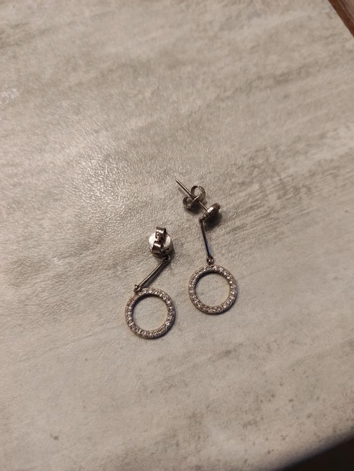 Boucles d'oreilles en argent