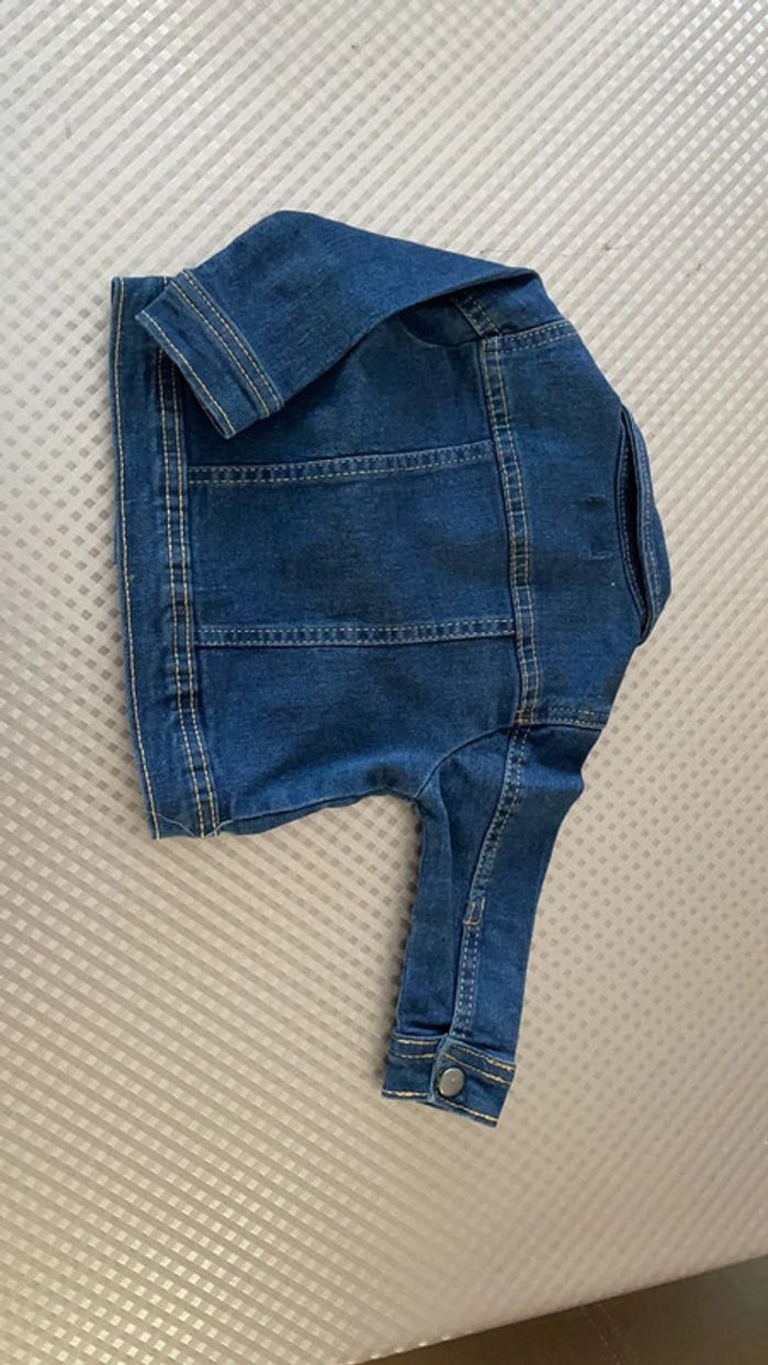 Veste en jean 6 mois - photo numéro 4