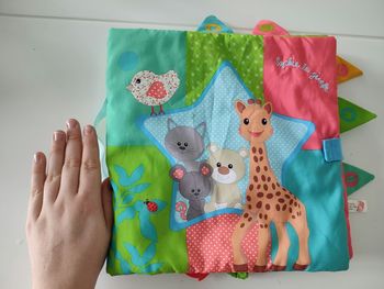 Livre sensoriel Sophie la girafe