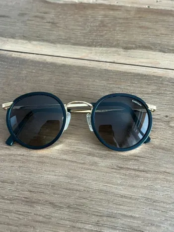 Lunettes de soleil rondes noires Randolph