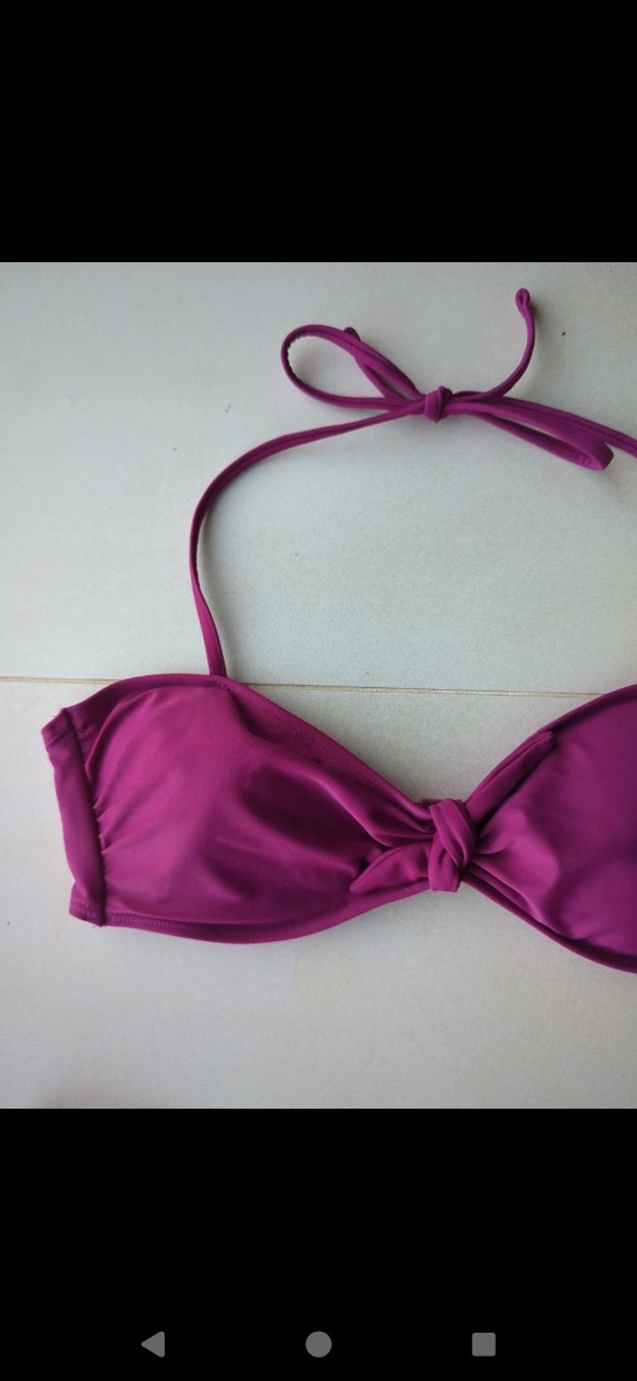 Maillot de bain bandeau tex neuf taille 42 - photo numéro 2