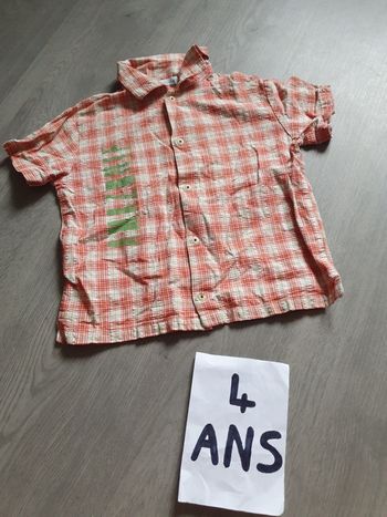Chemise 4ans garçon