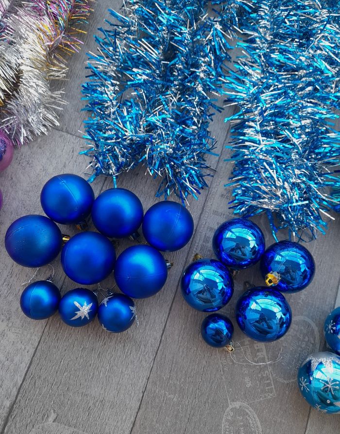 Lot de guirlandes et boules de Noël, 57 pièces - photo numéro 6