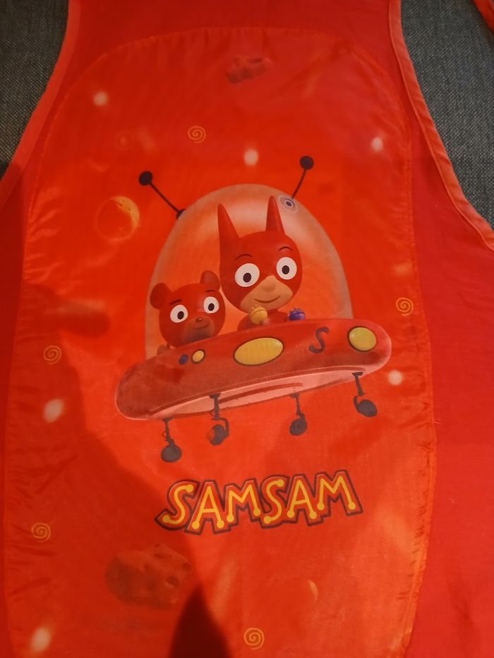 Tablier de cuisine samsam à partir de 6ans - photo numéro 2