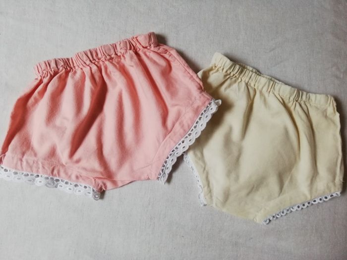 lot 2 culottes bloomer bébé