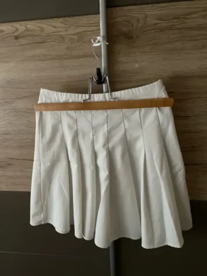 Jupe plissée blanche taille S - photo numéro 2