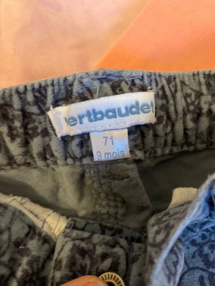 Lot de trois pantalons, 9 mois - photo numéro 2