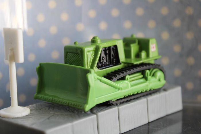 Bulldozer miniature