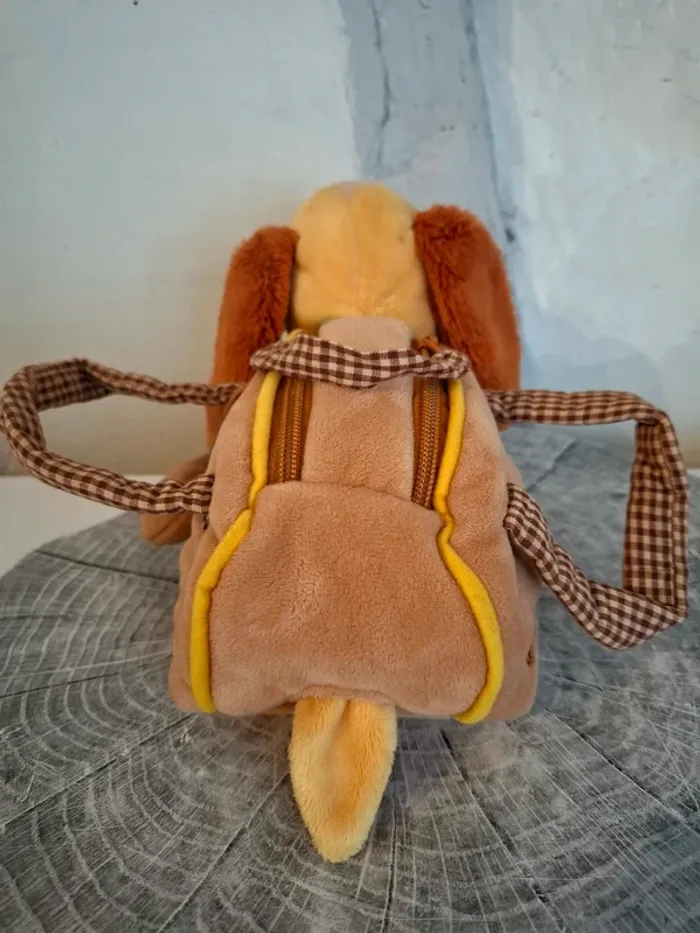 Peluche Lady dans son sac - La Belle et le Clochard - photo numéro 2