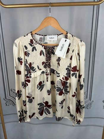 Blouse Ba&sh crème T1 / S neuve