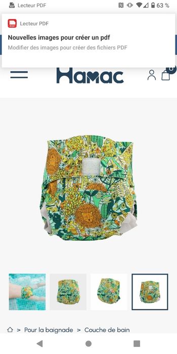 Couches lavables Hamac taille L 9-17kg Oda kinikini