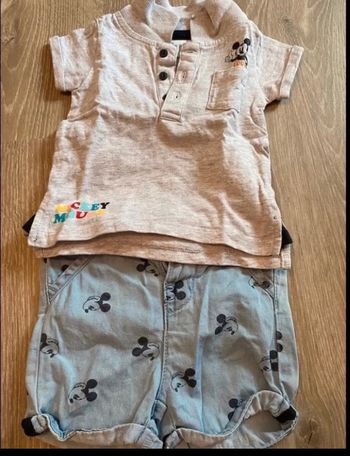 Ensemble Mickey 3 mois