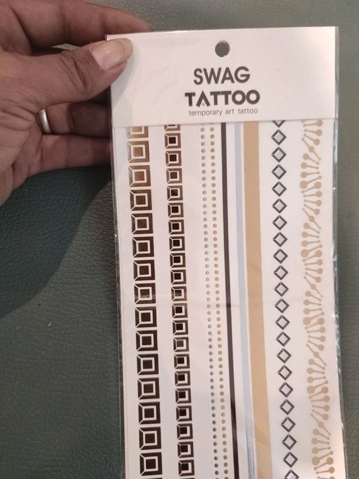 Plaquette de tatouage temporaire - photo numéro 6