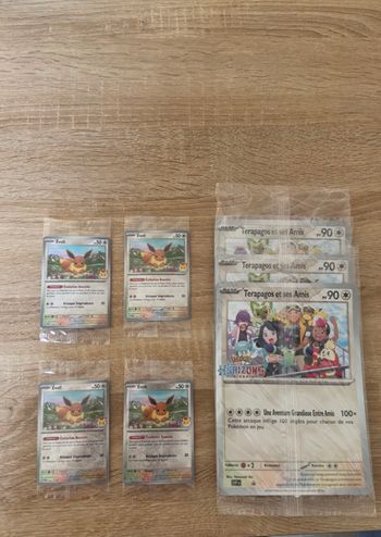 Carte Evoli + carte Terapagos