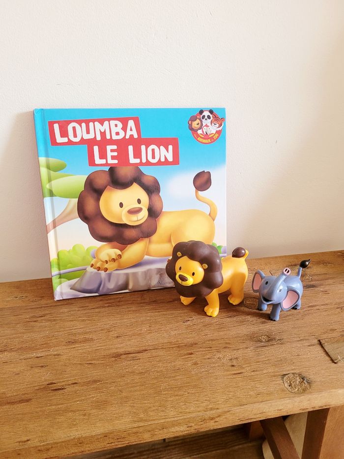 Loumba le lion + figurines