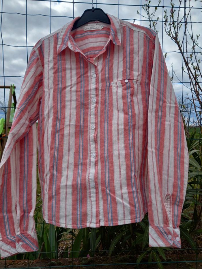 Chemise à rayures
