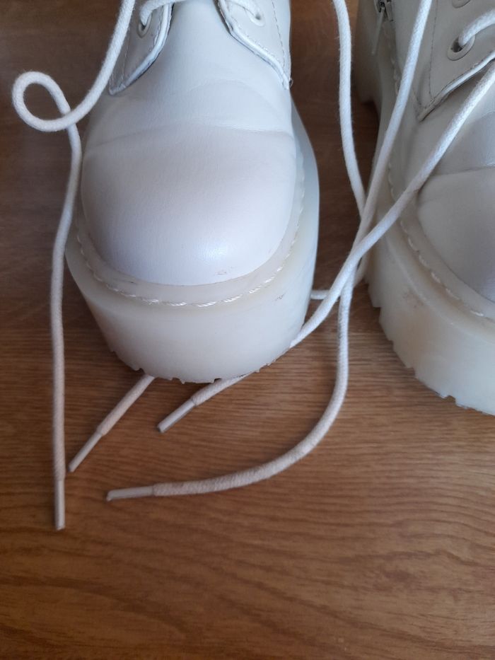 Boots pull&bear crème 36 - photo numéro 8