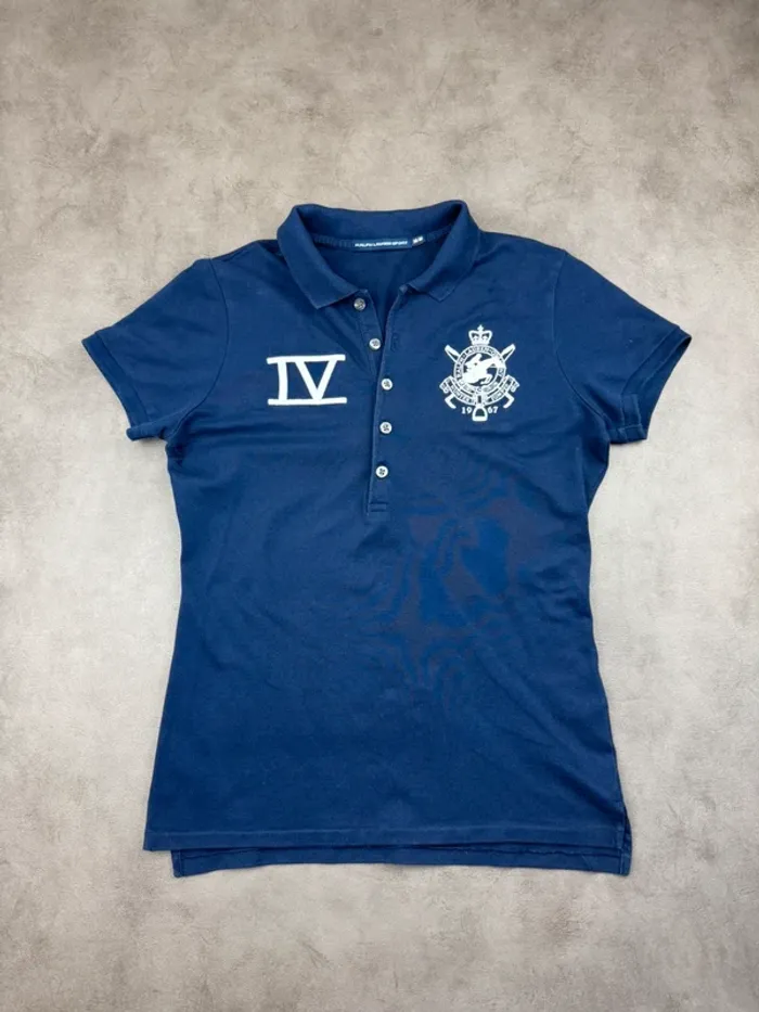 Polo Ralph Lauren Sport Bleu Marine Taille M