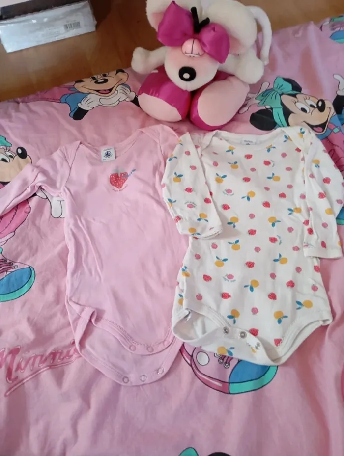 Lot de 2 bodies 12 mois