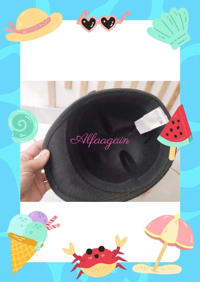 Chapeaux noirs oreilles - photo numéro 2