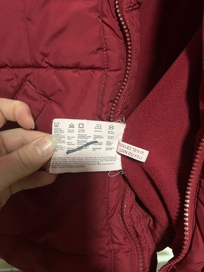 Jolie doudoune matelassée • bordeaux • taille M • EDC / Esprit - photo numéro 7