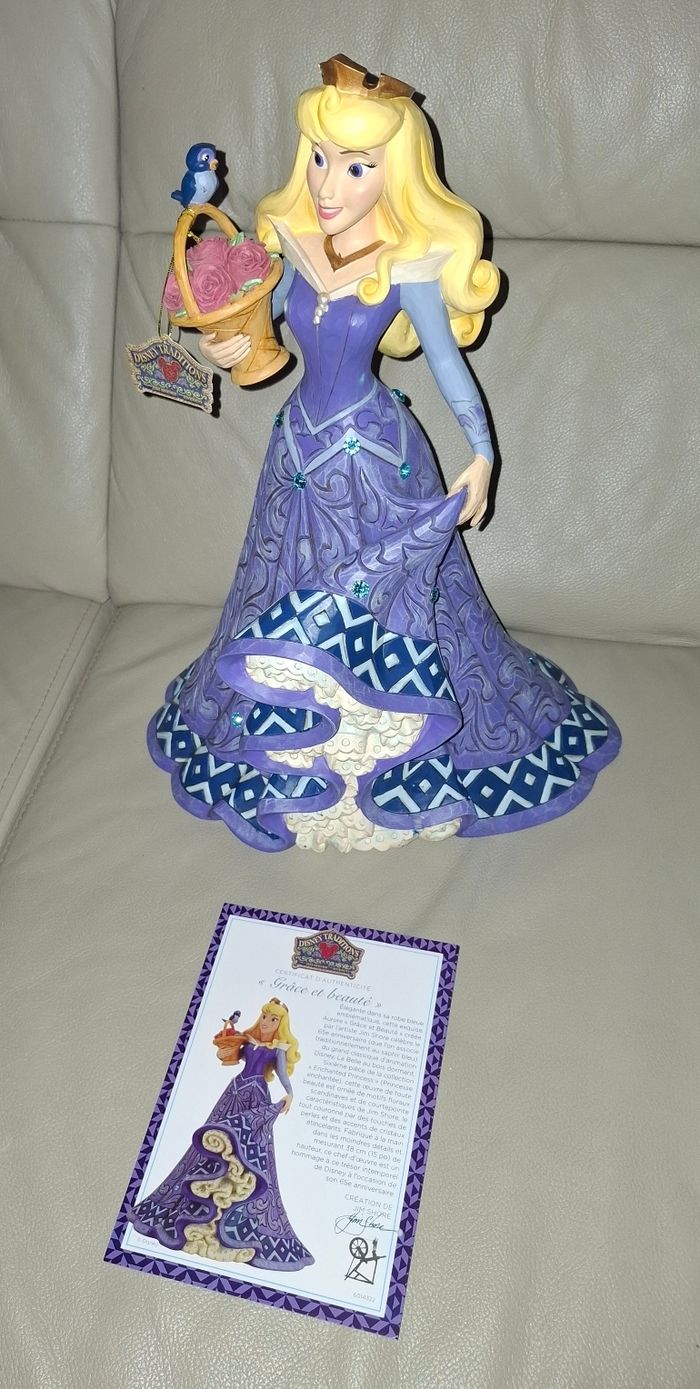 Très Grande figurine jim shore Aurore deluxe disney - photo numéro 10