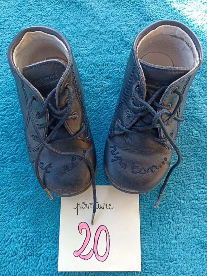 Bottines cuir Pat et Ripaton T.20 - photo numéro 4