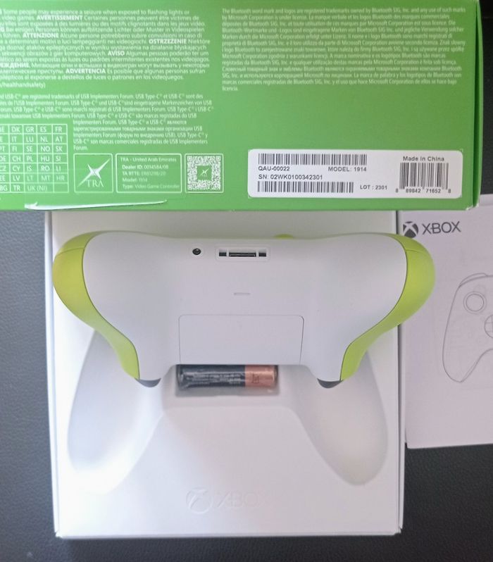 😍 manette electric volt Xbox séries xs compatible one sx pc - photo numéro 5
